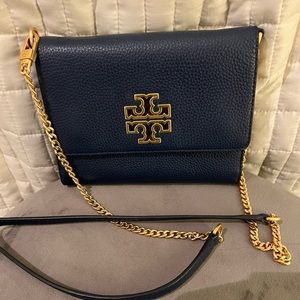 Tory Burch Britten Chain Wallet Crossbody